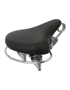 Beach Cruisers Saddle 8016 Web Spring Black.
